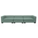 thumbnail image 1 of Seccional Roma Felpa Verde 3 Cuerpos, 1 of 5
