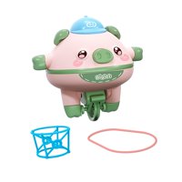 Magideal - Balancing Pig Juguete Tumbler Unicycle Cuerda Equilibrio Material Pp Adecuado Para Niños Regalos De Cumpleaños Decoración Infantil Desarrollo De Coord Verde