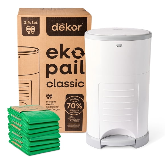 Juego de regalo Dekor EKO Classic, blanco, con recambios