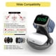 thumbnail image 2 of Cargador para Apple Watch ViiQien Base de Carga Rápida Magnética Gris, 2 of 7