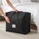thumbnail image 3 of Bolsa de Almacenamiento de Viaje Extra Grande de Oxford, Bolsa de Transporte Duradera Verde Militar para Organizar Ropa y Ropa de Cama Negro 23.6x20.1x11.8 pulgadas, 3 of 5