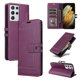 thumbnail image 4 of Premium Wallet Case for Samsung Galaxy S21 Ultra with Card Slots & Kickstand, Flip Cover Purple, 4 of 6