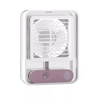 Oem - Ventilador De Escritorio Con Pulverizador Y Luz Led