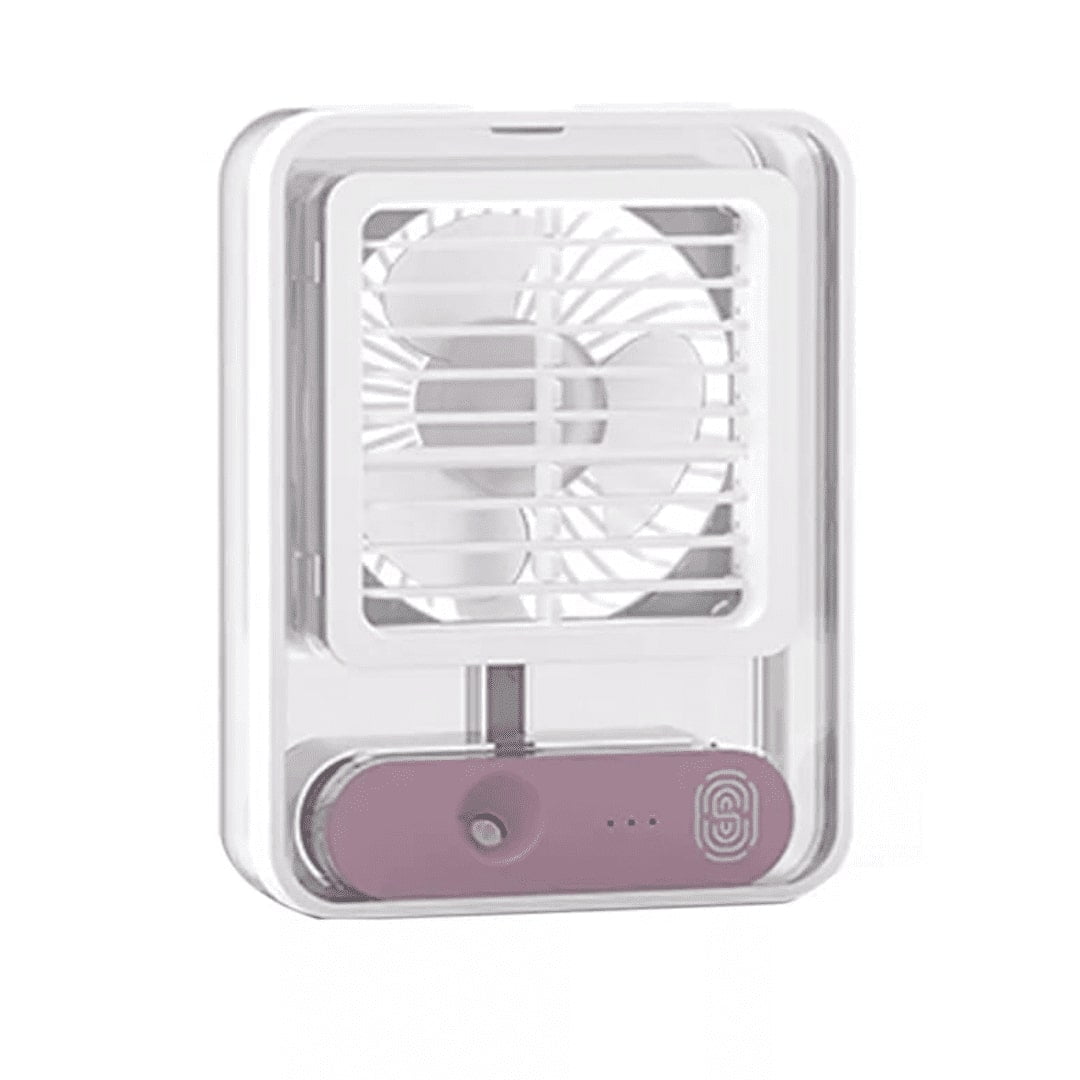 Oem - Ventilador De Escritorio Con Pulverizador Y Luz Led