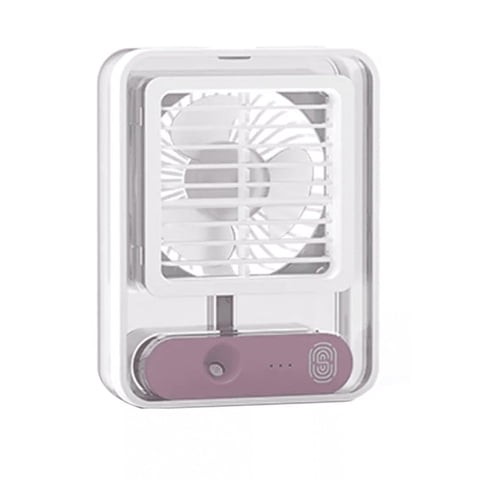 Oem - Ventilador De Escritorio Con Pulverizador Y Luz Led