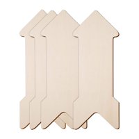 Bothyi - 4X Letrero De Madera Sin Terminar, Dibujo, Escritura, Placa En Blanco Para Bar, Vacaciones, Boda