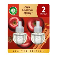 Recambio De Aceite Perfumado Air Wick Plug In, Mezcla De Manzana Y Canela, 2 Unidades