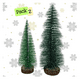 thumbnail image 1 of Pack 2 Minis Árbol De Navidad Cedro Verde Para Escritorio Navidad 2025, 1 of 5