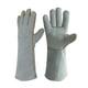 thumbnail image 1 of 1 Par De Guantes Protectores De Soldadura Largos, Cubierta De Manos Resistente A Las Llamas Para Soldador, 1 of 5