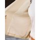 thumbnail image 5 of INSPIRE CHIC Blazers Recortados para Mujeres 3/4 Manga Cuello con Solapa Chaqueta de Traje de Un Botón Casual de Negocios M Albaricoque, 5 of 6