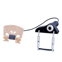 Magideal - Micrófono Para Violín Cv-13, Puente Para Violín, Sonido Preciso, Sonido Nítido, Micrófono Piezoeléctrico Para Violín, Portátil E Instantáneo Para Viol