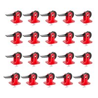 Bothyi - Sistema De Nivelación De Baldosas De 20 Piezas, Herramientas De Construcción Para Pisos Y Paredes, Color Rojo