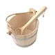 thumbnail image 1 of Barril De Madera Para Sauna Y Cucharón Accesorios Para Sauna Sala De Sauna Baño, 1 of 3