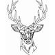 thumbnail image 1 of Decomural Aztec Deer Woodland Animals WS-35528, 1 of 2