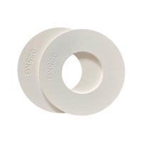 Ioensy - 2Pcs Gym Micro Placas Cambio Adicional Placa De Peso Para Principiantes De Carga De Micro 0.25 Kg De Blanco