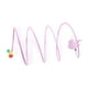 thumbnail image 1 of Gato Túnel Tubo Plegable Pequeños Animales Mascota Juguete Gatito Gato Interactivo Juguete Violeta Ratón, 1 of 5