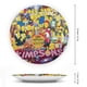 thumbnail image 2 of Los Simpson Plato decorativo de porcelana fina (bone china), plato decorativo de cerámica para hogar, oficina, soporte de pared, platos decorativos para dormitorio - 6 pulgadas (15 cm), 2 of 6
