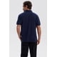 thumbnail image 3 of Polera Hombre Piqué Básica Lisa Azul Marino, 3 of 4