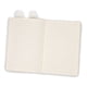 thumbnail image 5 of 2 cuadernos de peluche para notas, cuaderno escolar, diario, cuaderno con cubierta de peluche, cuaderno de conejo para estudiantes, esponjoso, 5 of 7