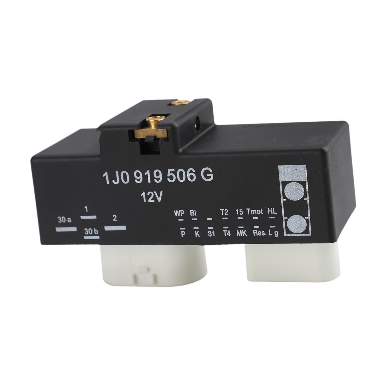 Magideal - Relé Del Interruptor De Control Del Ventilador De Refrigeración Del Radiador, Reemplaza 1J0919506G, Piezas De Reparación, Accesorios Para Tt A4, Fácil