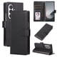 thumbnail image 1 of Funda Cartera para Samsung Galaxy Z Fold7 con Tarjetero, Soporte y Cordón - Protección Negro, 1 of 5