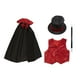 thumbnail image 5 of Traje De Baile De Juego De Rol De Mago, Accesorios De Cosplay Para Niños, Objeto Para Fiesta Unisex, 4 Uds., 5 of 5