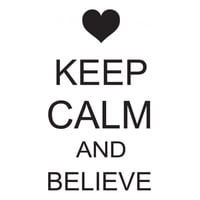 Rienda Libre Graphics - Decomural Keep Calm Justin Bieber Ws-40829