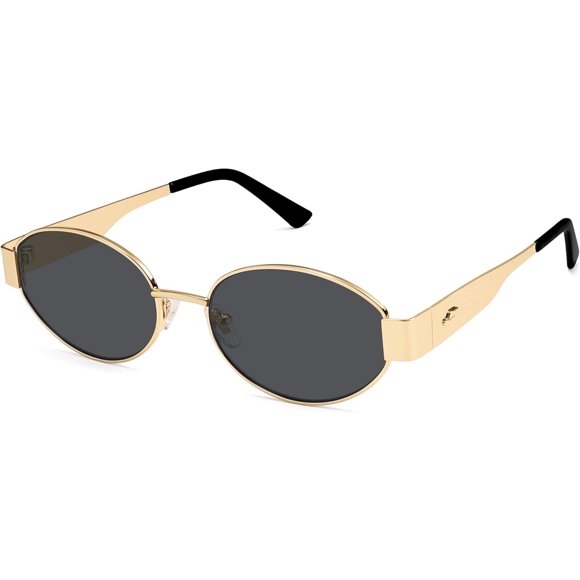 Anteojos SOJOS SJ1256 Oval Retro con Lentes HD para Mujer