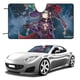 thumbnail image 1 of Genshin Impact Chica Anime Mona Parasol para Parabrisas Delantero Protector Plegable, Visera Solar para Auto Bloquea Rayos UV Mantiene tu Vehículo Fresco140cm*76cm, 1 of 6