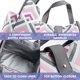 thumbnail image 3 of Bolsa de Almuerzo Fit & Fresh 25x30x16 cm Magenta con Vaso, 3 of 6