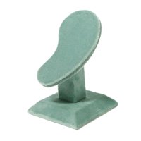 Magideal - Soporte Para Pendientes, Estante Para Joyas, Franela En Forma De Oreja, Accesorios, Escaparate De Joyería, Soporte De Exhibición Para Pendientes, Pend