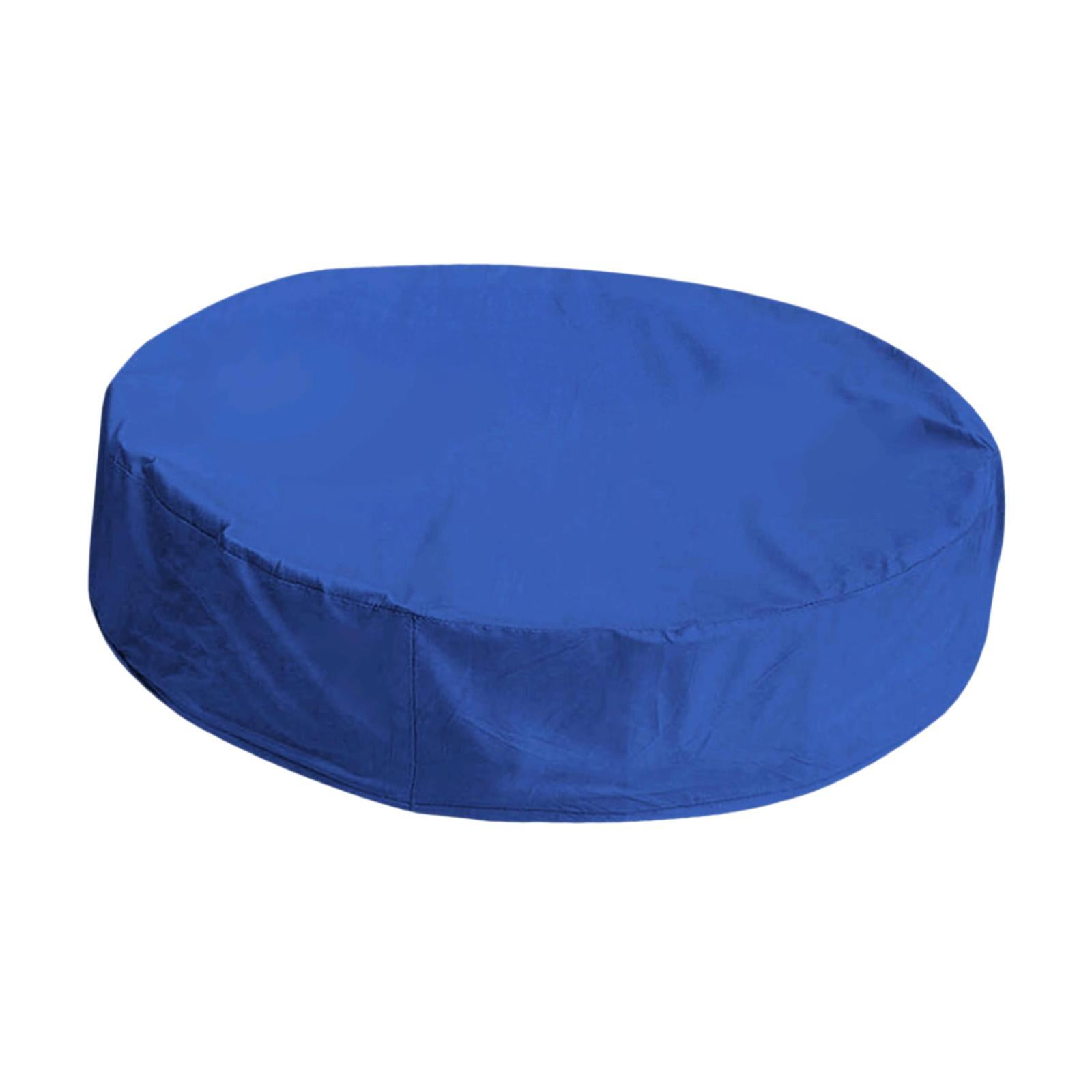 Magideal - Cubierta De Piscina Redonda, Impermeable, De Tela Oxford, Con Borde Elástico, Plegable, Adecuada Para Piscina, Arenero, Muebles De Exterior, Jardín Y Diámetro 210cm