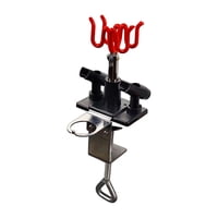 Magideal - Soporte Para Aerógrafo Con Base Ajustable Y Rotación 360 Grados Organizador De Herramientas Estación De Trabajo Adecuado Para Talleres Y Proyectos De Rojo