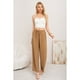 thumbnail image 2 of Pantalon Palazzo Algodon Mujer Tipo Lino Bota Ancha 3002, 2 of 3