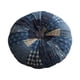 thumbnail image 5 of Cojín De Suelo Redondo Y Cómodo Para Futón, Cojín Decorativo Bohemio Para Tatami, Color Azul Oscuro, 5 of 5