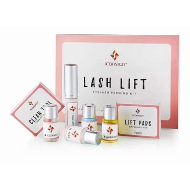 Kit De Lifting Y Ondulación De Pestañas Completo Profesional Incoloro