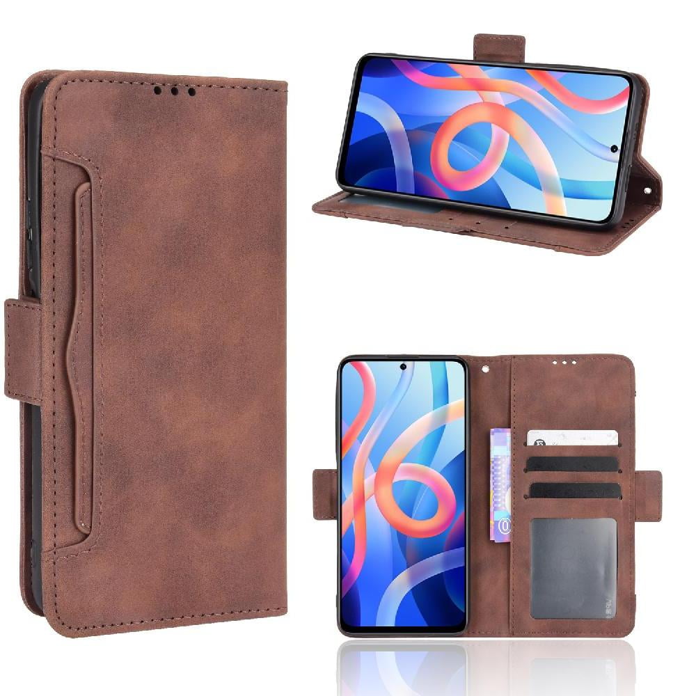 Funda Tipo Billetera Foxdock Para Xiaomi Redmi 10 5g – Tapa Flip Con Tarjetero