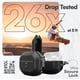 thumbnail image 4 of Funda KeyBudz para AirPods Pro, impermeable y con cierre, color negro carbón, 4 of 7