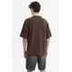thumbnail image 3 of Polera Hombre Oversize Brooklyn Chocolate, 3 of 4