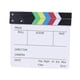 thumbnail image 1 of Película profesional Clapboard Clapper Board Film Slate Mini Accesorios duraderos Madera de borrado para video Cámara de fondo Fotografía , Colorful Vistoso, 1 of 5