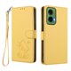 thumbnail image 1 of Motorola MOTO G35 5G Funda Billetera con Estampado de Gato, Amarillo, 1 of 6