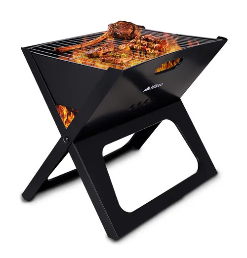 Genérico - Asador De Carbon Parrilla Portatil Plegable Para Carne Asada