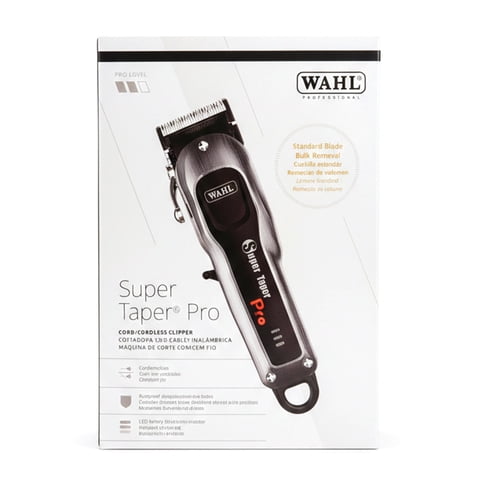 Maquina Cortapelo Wahl Cordless Super Taper Pro Inalambrica