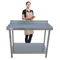 Prochef - Meson Muro 100% Inoxidable 150X60X85(+6) Cm