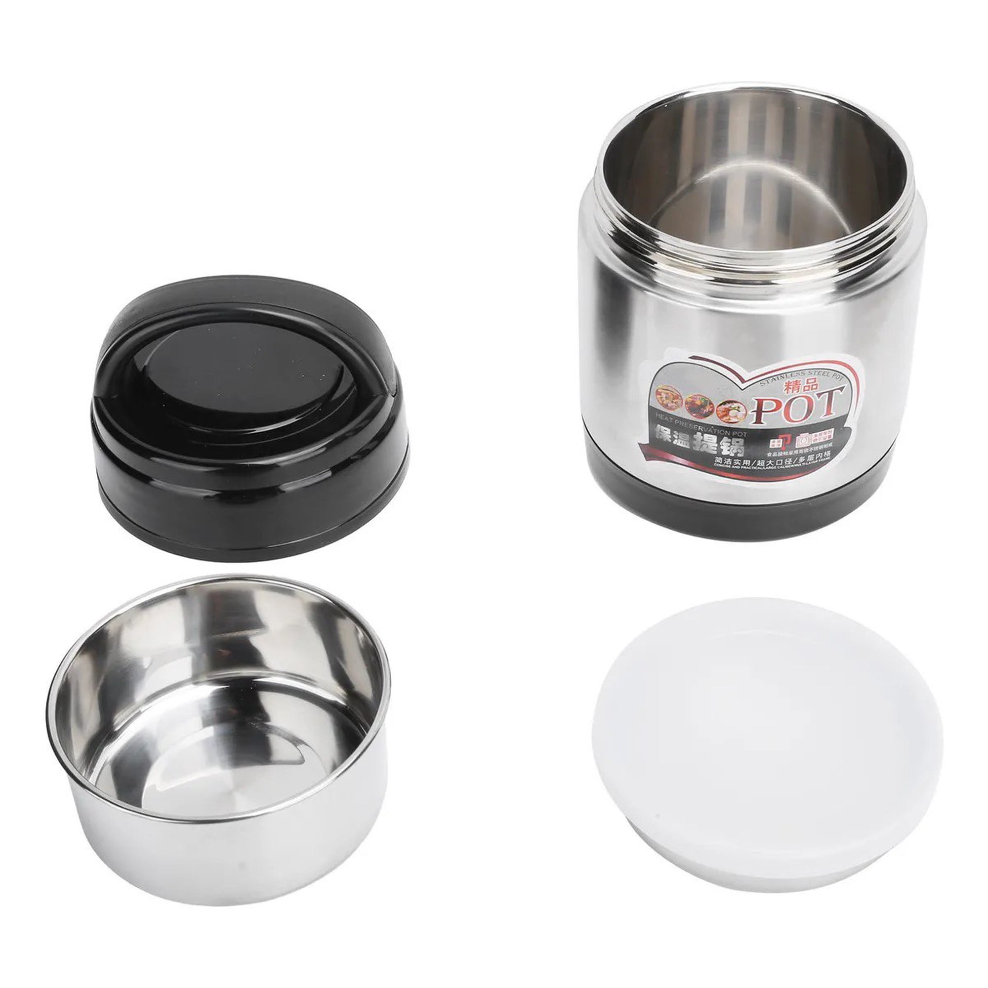 Tecnofonia - Termo Para Comida Acero Inoxidable Portátil