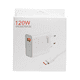 thumbnail image 3 of Cargador 120w Usb A Tipo C Pd Carga Rápida + Cable, 3 of 3