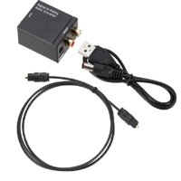 Impormaipu - Adaptador Optico A Rca Convertidor Audio Optico Con Cable Optico Para Tv Amplificador Conversor Rca A Optical