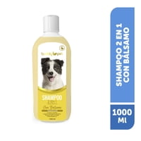 Shampoo Para Perro Balsámico Aroma Vainilla Botella 1000 Ml Buddy Pet