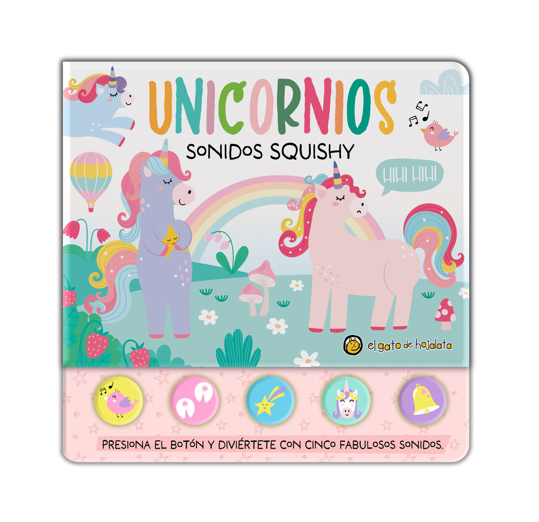 El Gato De Hojalata - Libro Unicornios *Sonidos Squishy* 691