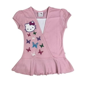 Vestido Niña Hello Kitty Rosa 3